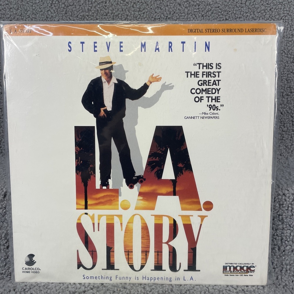 L.A. Story - Laserdisc LD Digital Stereo Surround -‎ Starring Steve Martin